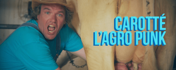 Carott&eacute; pr&eacute;sente le vid&eacute;oclip de sa chanson L'Agro punk