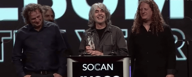 Vo&iuml;vod remporte son premier Prix Juno