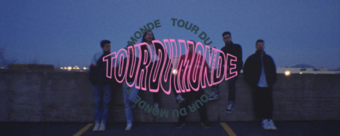 LaF pr&eacute;sente le vid&eacute;oclip de sa chanson&nbsp;Tour du monde
