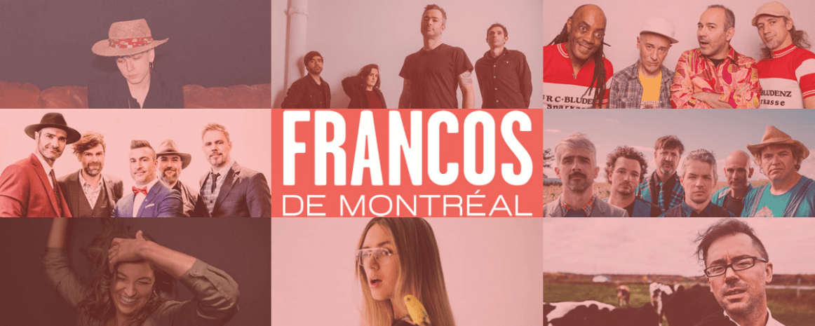 Hubert Lenoir, Salebarbes, Sara Dufour, Vulgaires Machins, Lydia Képinski, Ludwig Von 88, Carotté et Keith Kouna aux Francos de Montréal
