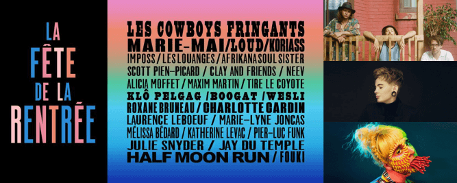 Half Moon Run,&nbsp;Roxane Bruneau et&nbsp;Kl&ocirc; Pelgag f&ecirc;teront la rentr&eacute;e au Centre Bell avec Noovo