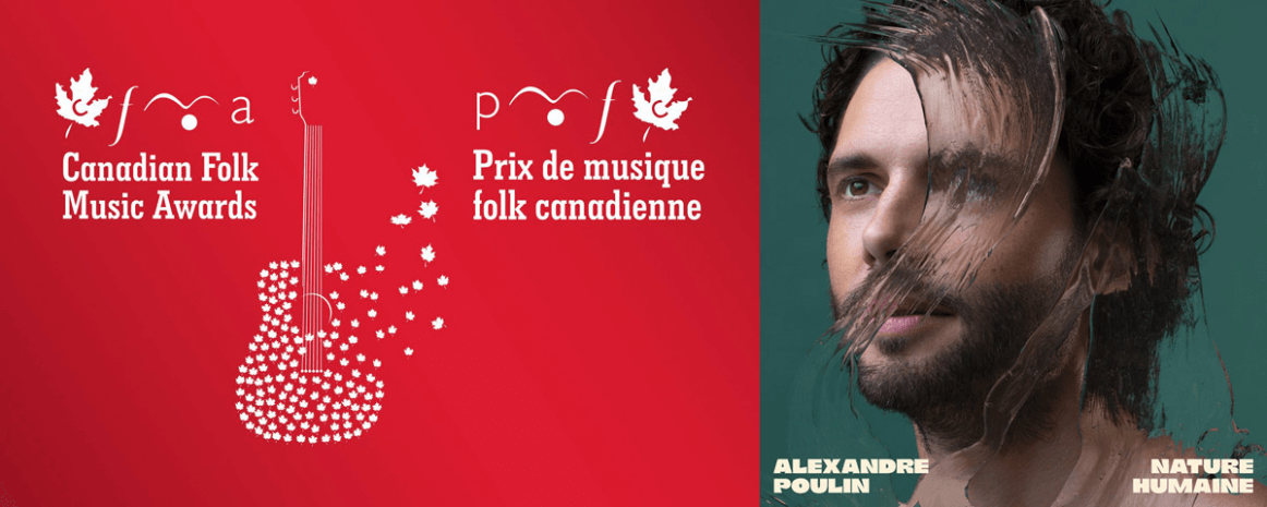 Alexandre Poulin décroche une nomination aux Canadian Folk Music Awards 2021