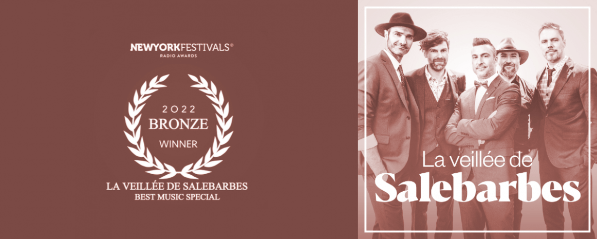 La Veillée de Salebarbes récompensée aux New York Festivals Radio Awards