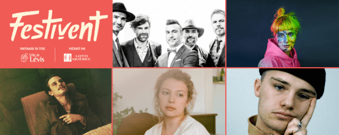 Salebarbes,&nbsp;Kl&ocirc; Pelgag,&nbsp;Elliot Maginot,&nbsp;Aswell et&nbsp;Lysandre au Festivent
