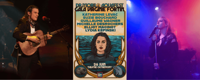 Elliot Maginot et&nbsp;Lydia K&eacute;pinski &agrave; l'affiche du Dr. Mobilo Aquafest