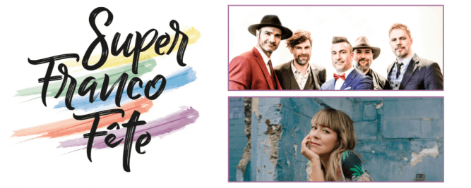 Salebarbes et&nbsp;Jill Barber &agrave; l'affiche de la SuperFrancoF&ecirc;te