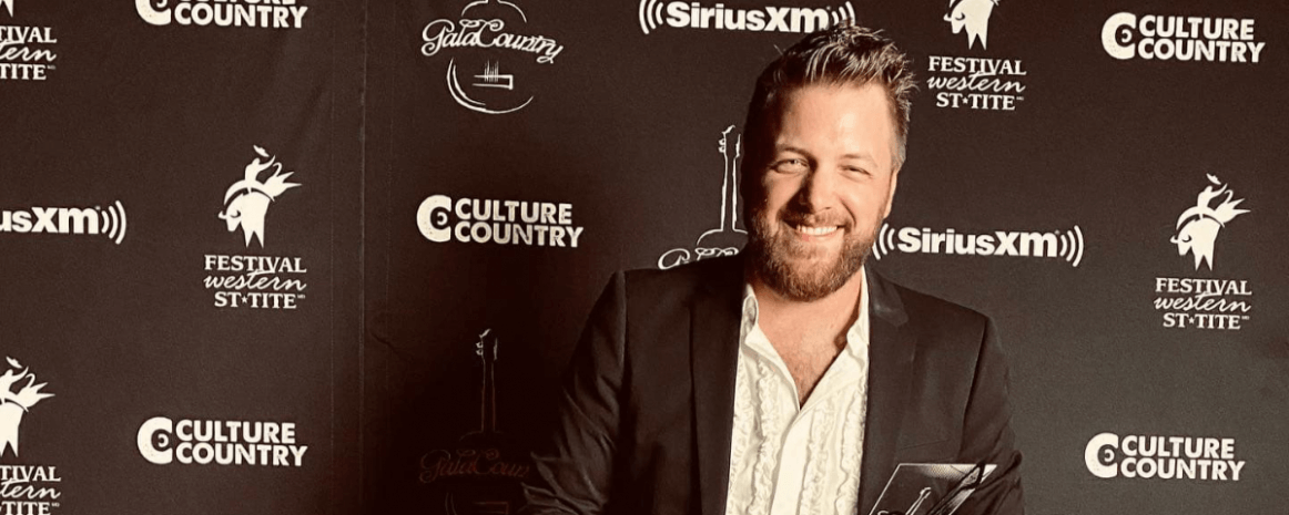 Matt Lang remporte un nouveau prix au Gala Country 2022