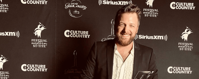 Matt Lang remporte un nouveau prix au Gala Country 2022
