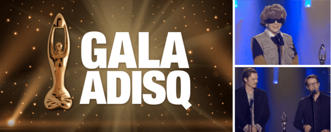 Hubert Lenoir et&nbsp;Half Moon Run s'illustrent au Premier Gala ADISQ 2022