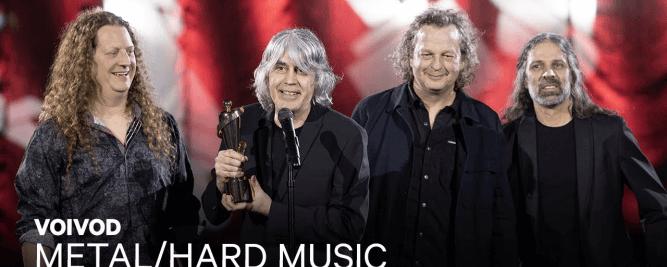 Vo&iuml;vod remporte un nouveau Prix Juno