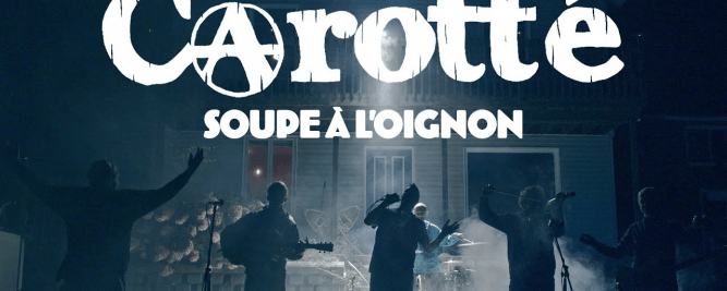 Carott&eacute; pr&eacute;sente le vid&eacute;oclip de sa chanson Soupe &agrave; l&rsquo;oignon