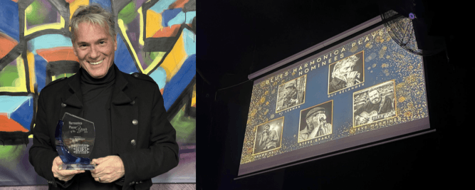 Guy B&eacute;langer s&rsquo;illustre aux Canadian Blues Music Awards 2026